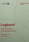 Buchcover Logbuch für die Wahlfachinhalte Orthopädie/Unfallchirugie im PJ. Orthopädische Klinik und Poliklinik.
